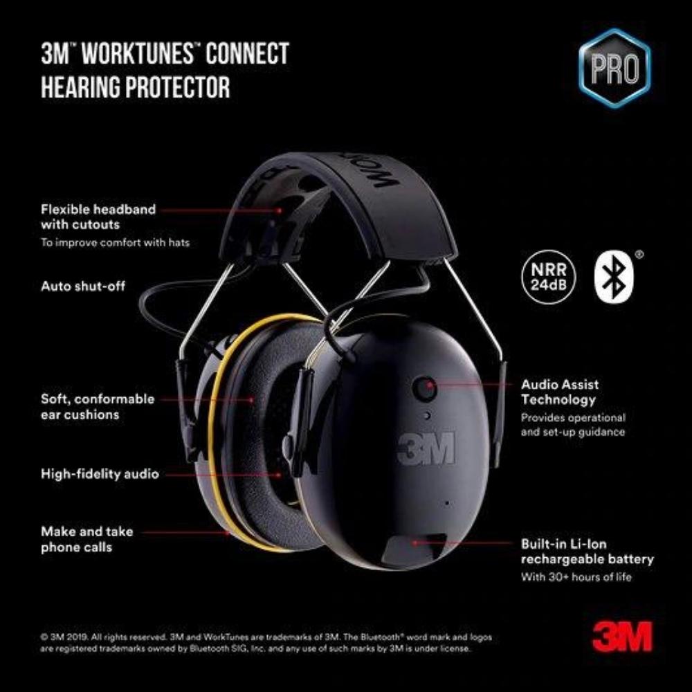 3m worktunes connect hearing protection